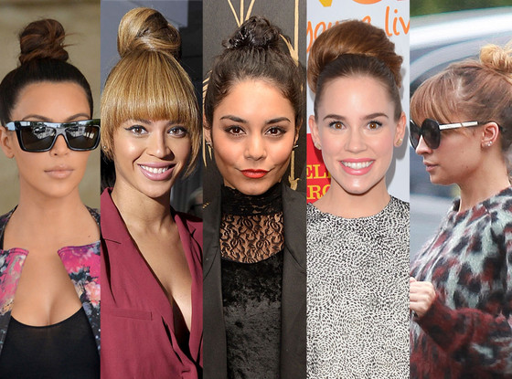 Top Buns, Kim Kardashian, Beyonce, Vanessa Hudgens, Christa B. Allen, Nicole Richie Top Buns, Kim Kardashian, Beyonce, Vanessa Hudgens, Christa B. Allen, Nicole Richie